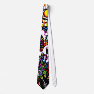 Funky Abstract Tie