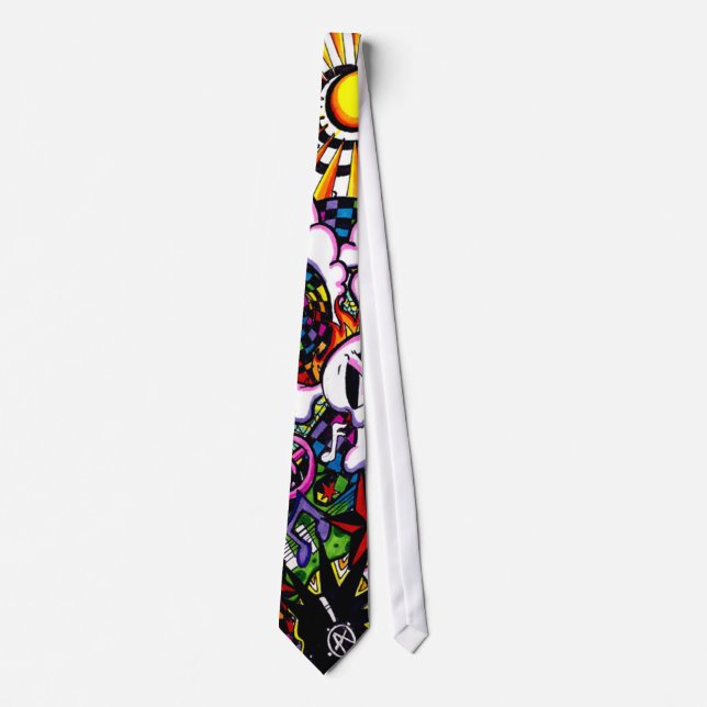 Funky Abstract Tie (Front)