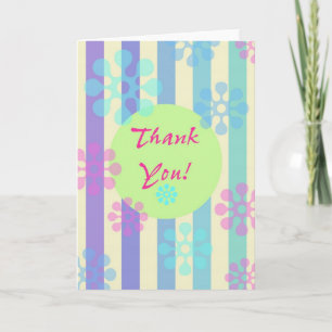Funky and Fun Thank You Card