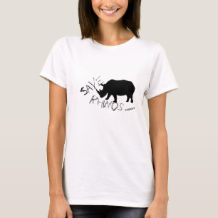 Funky and Stylish Save Rhinos T-Shirt