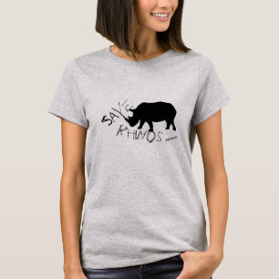 Funky and Stylish Save Rhinos T-Shirt Top