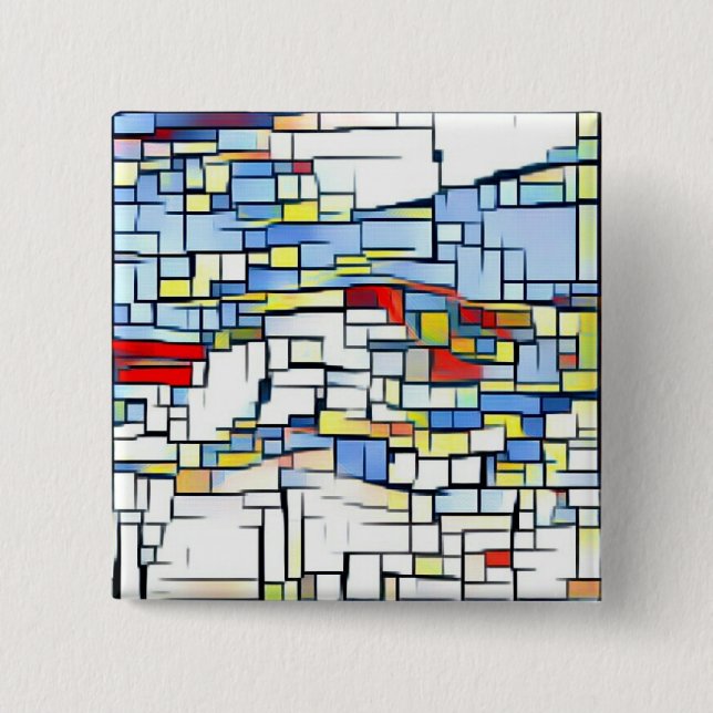 Funky Art Badge (Front)