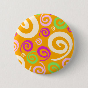Funky background, button