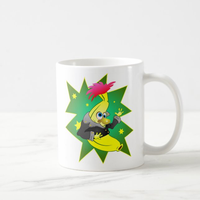 Funky banana coffee mug (Right)