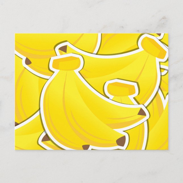 Funky banana postcard (Front)