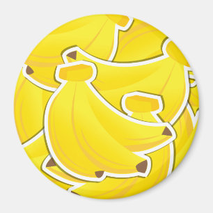 Funky bananas magnet
