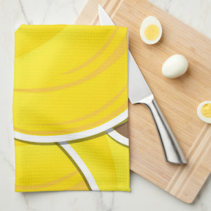 Funky bananas tea towel