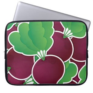 Funky beet laptop sleeve