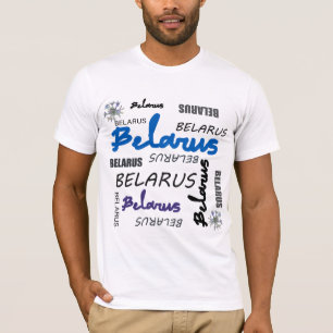 Funky Belarus Беларусь Corn Flower T-Shirt Top