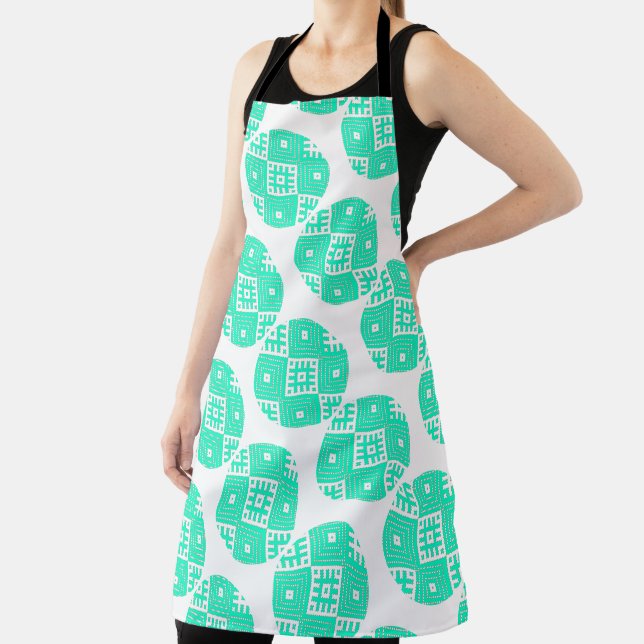Funky Belarus Беларусь Folk Pattern Apron (Insitu)