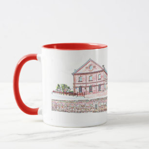 Funky Belarus Беларусь Orsha Old Red Mill Mug Cup