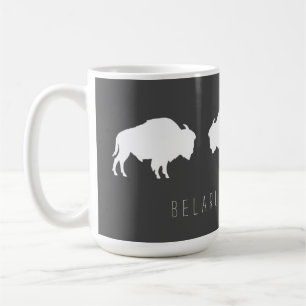 Funky Belarus Belarusian Bison Зубр Белар Coffee Mug