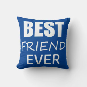 Funky Best Friend Ever Cushion Throw Pillow