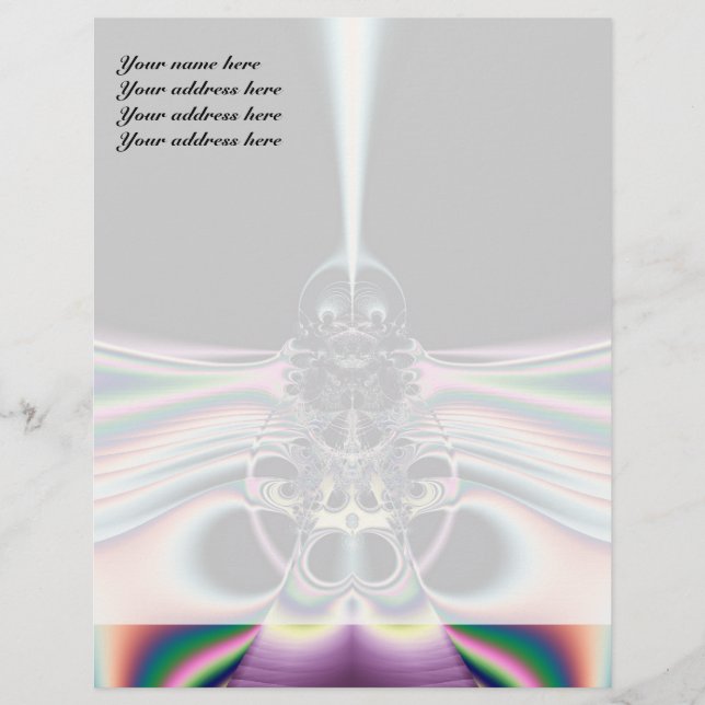 Funky Bird Letterhead Template (Front)