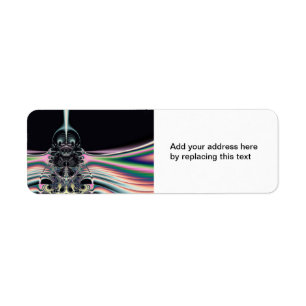 Funky Bird Return Address Labels