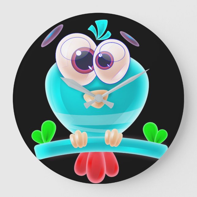 Funky Birdie Time Clock (Front)