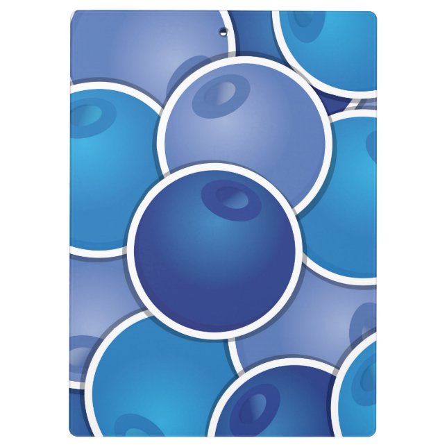 Funky blueberry clipboard (Back)
