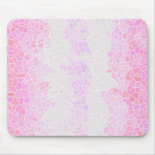 Funky Boho Abstract Mosaic Pomosexual Pride Flag Mouse Mat