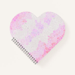 Funky Boho Abstract Mosaic Pomosexual Pride Flag Notebook