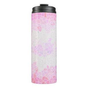 Funky Boho Abstract Mosaic Pomosexual Pride Flag Thermal Tumbler