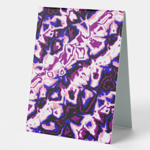 Funky Boho Retro Marbled Stripes Genderfluid Pride