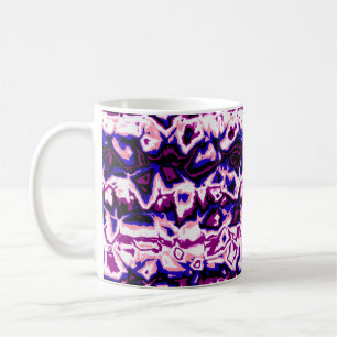 Funky Boho Retro Marbled Stripes Genderfluid Pride Coffee Mug