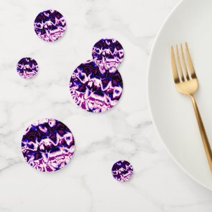 Funky Boho Retro Marbled Stripes Genderfluid Pride Confetti