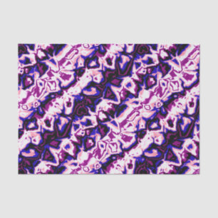 Funky Boho Retro Marbled Stripes Genderfluid Pride Tissue Paper