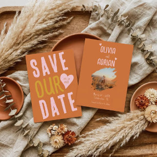 Funky Bold Font Invitation