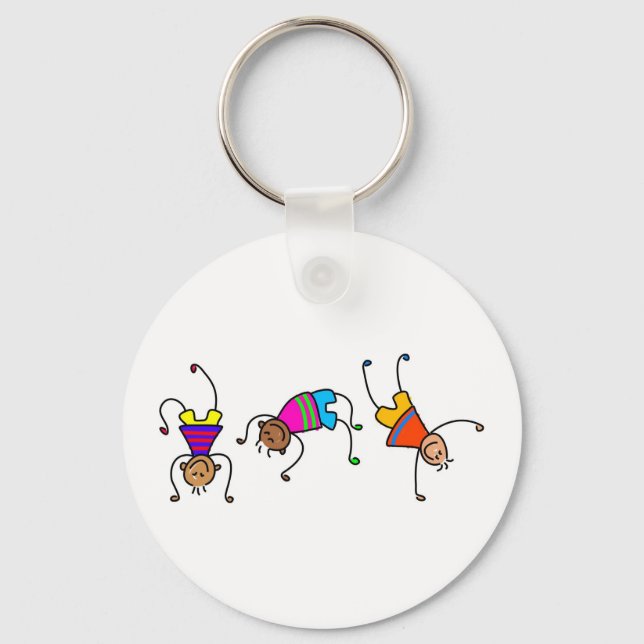 Funky Boys Key Ring (Front)