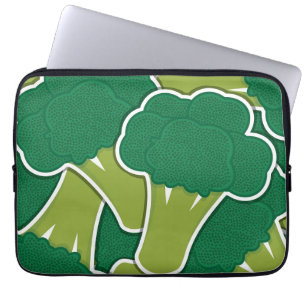 Funky broccoli laptop sleeve