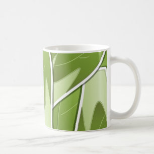 Funky brussel sprout coffee mug
