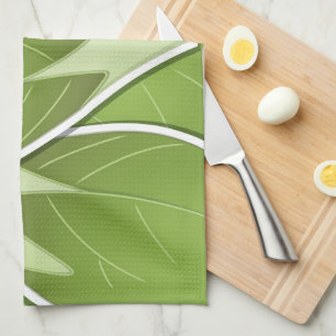Funky brussel sprout tea towel