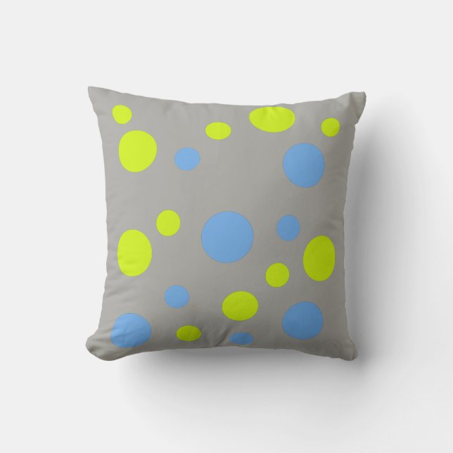 Funky Bubbles Pillow (Front)