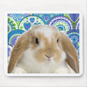 Funky Bunny Mouse Mat