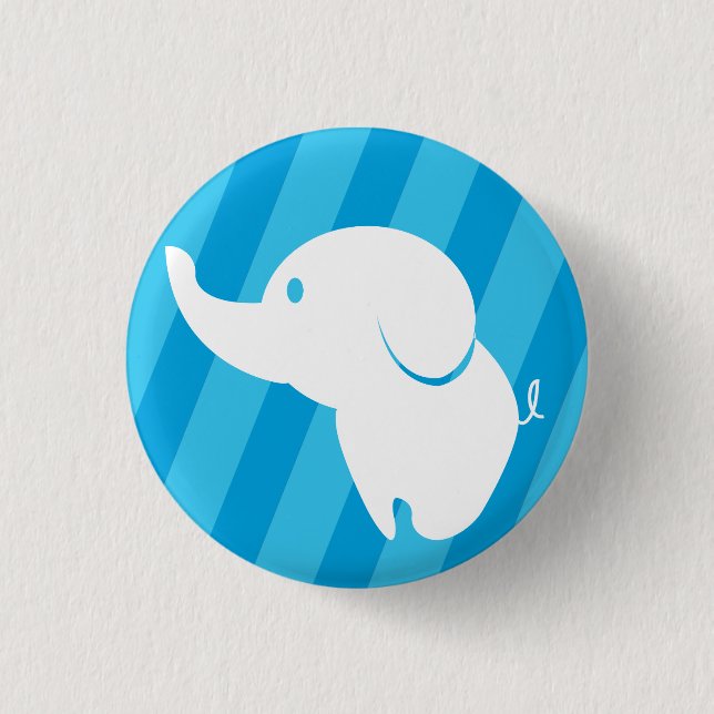 Funky button to personalise for kids (Front)