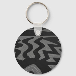 Funky BW Keychain