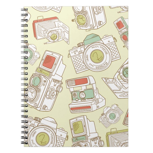 funky cameras notebook (Front)