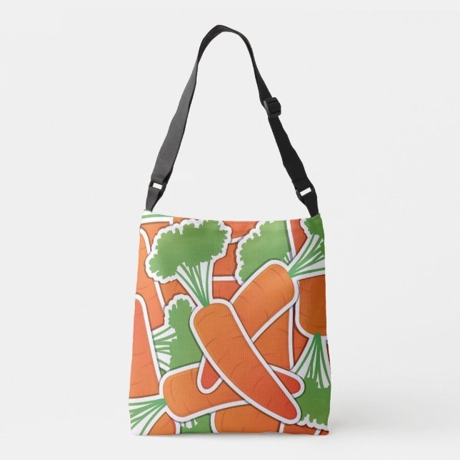 Funky carrot crossbody bag (Back)