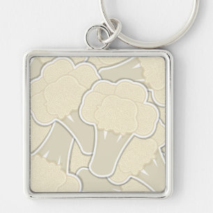Funky cauliflower key ring
