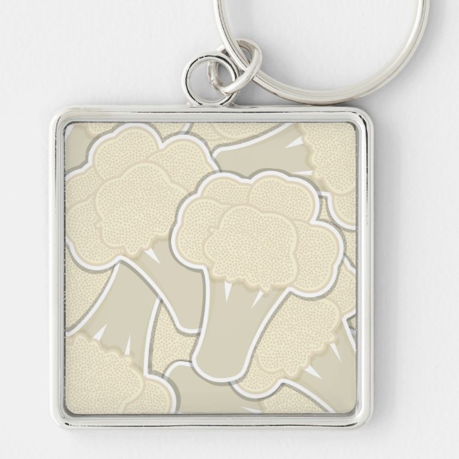 Funky cauliflower key ring (Front)