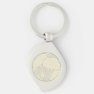 Funky cauliflower key ring