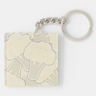 Funky cauliflower key ring