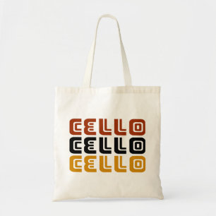 Funky Cello Trio Gift Tote Bag