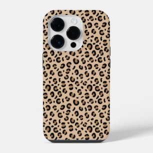 funky cheetah leopard pattern iPhone 14 pro case