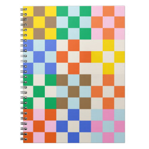 Funky Chequerboard Notebook