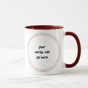 Funky Chicken - Add your words! Mug