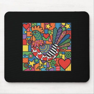 Funky Chicken Mouse Mat