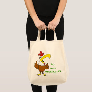 Funky Chicken Tote Bag