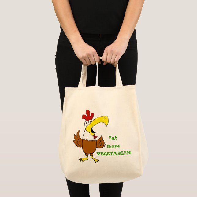 Funky Chicken Tote Bag (Front (Product))